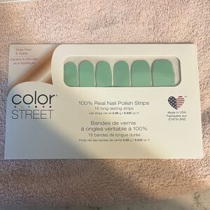 Color Street Mint Green Nail Polish Strips